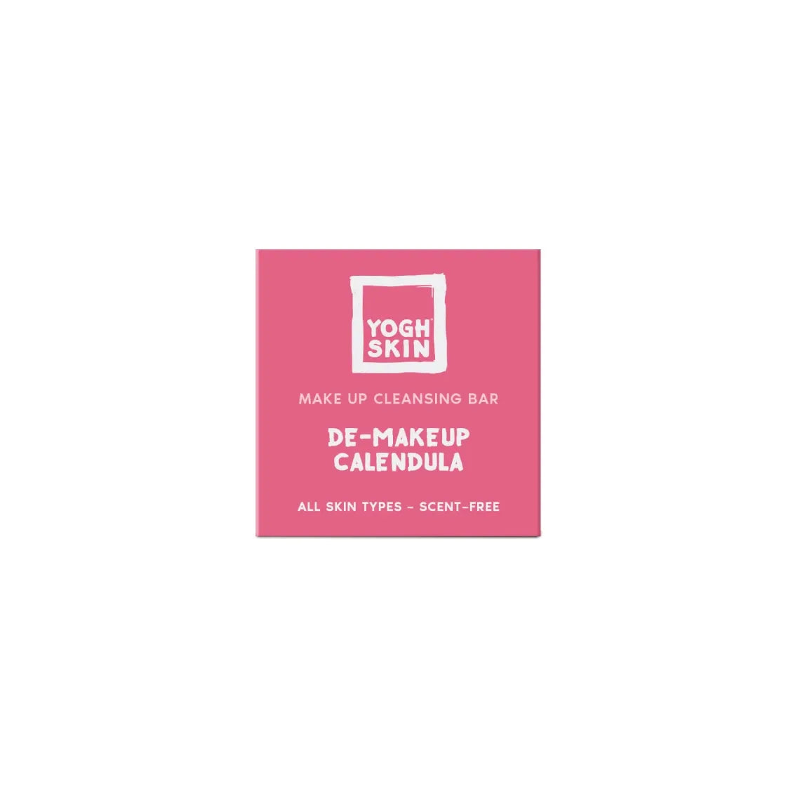 yoghskin make up cleansing bar on white background