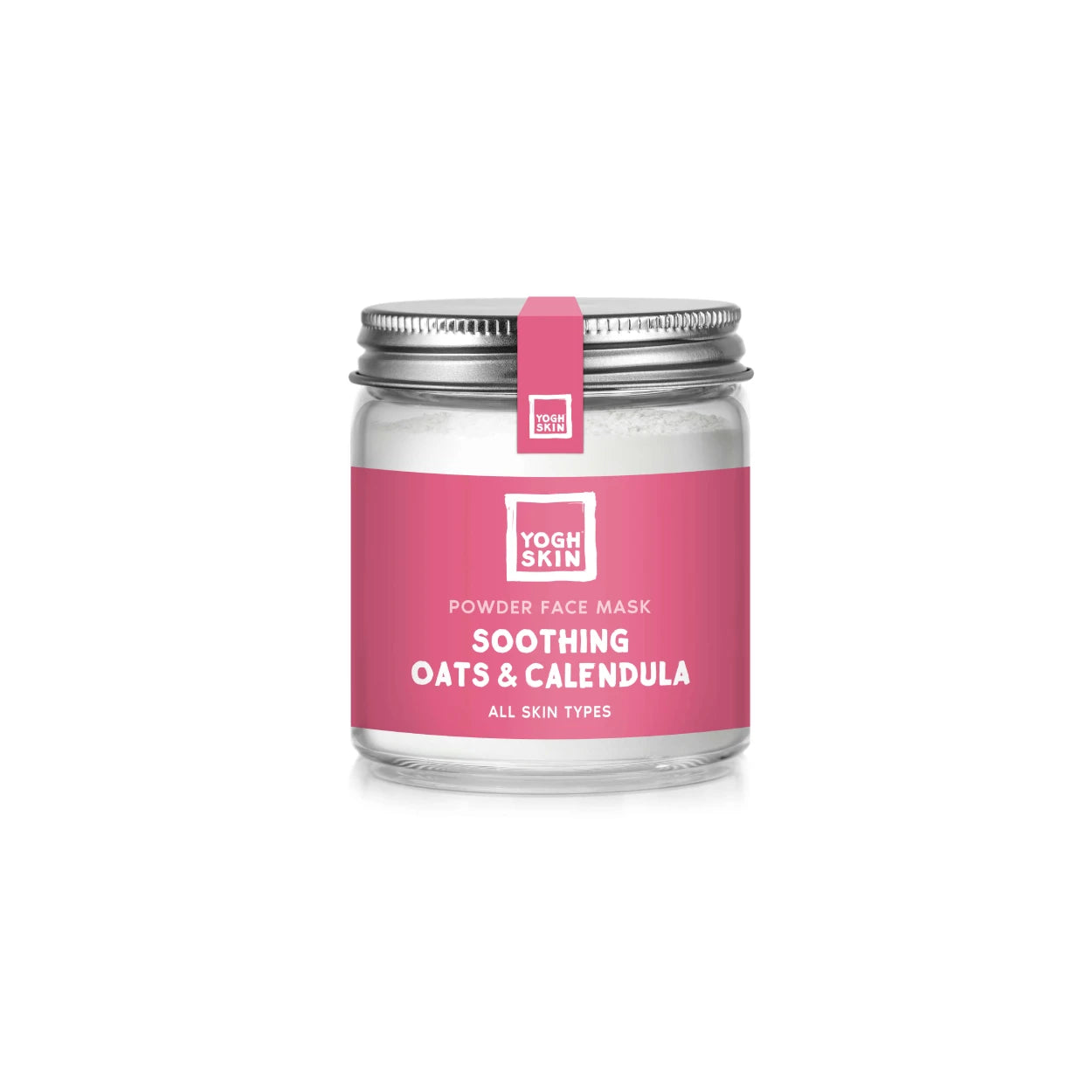 yoghskin soothing powder face mask with oats and calendula