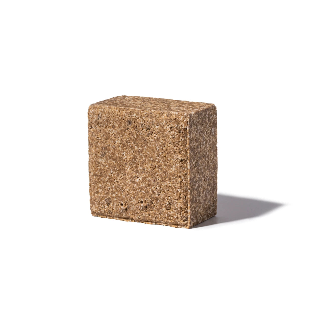 yogh hair revitalising yogurt shampoo bar with hibiscus outside of box on white background