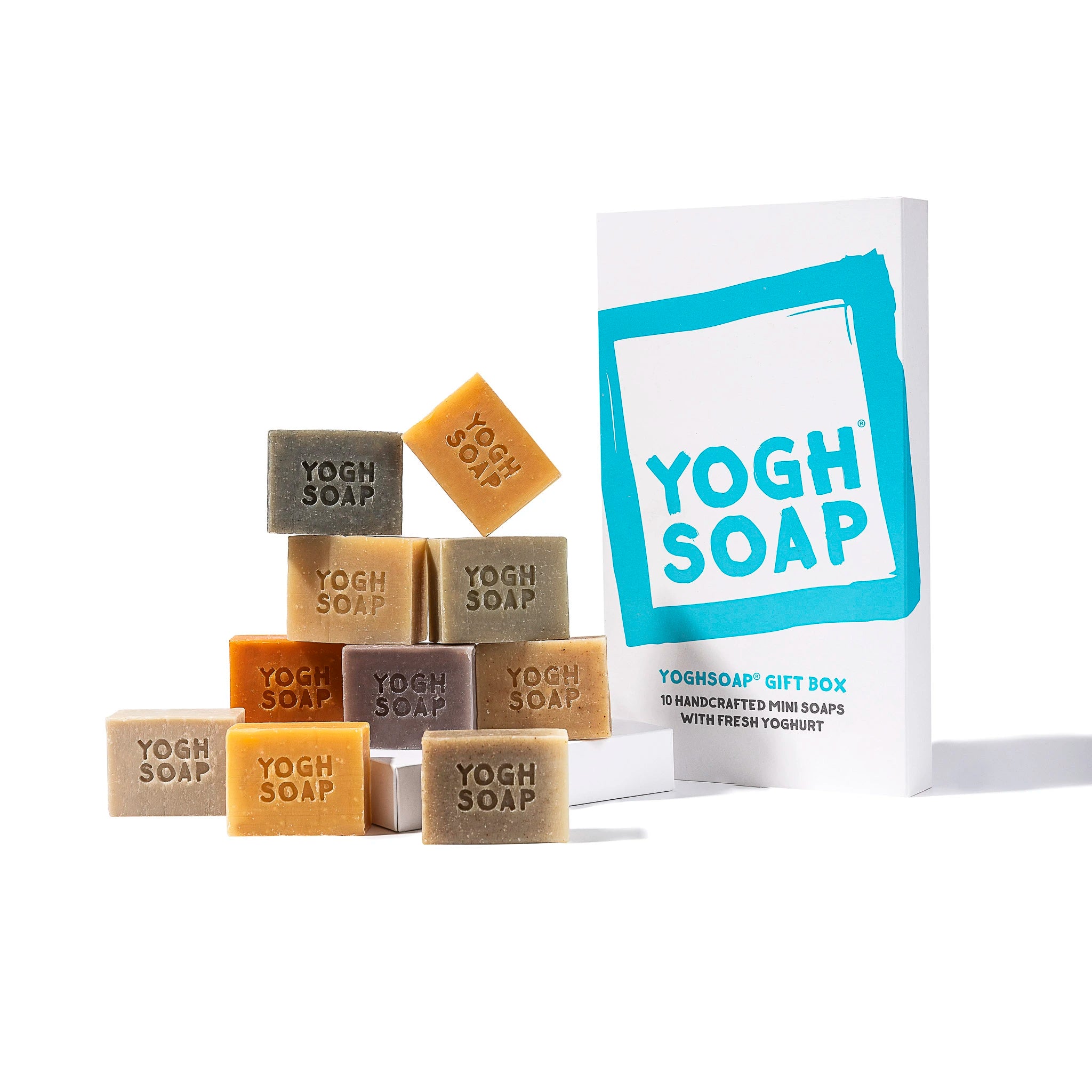 Подаръчен Комплект YOGHSOAP® – 10 мини сапуна