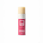 yoghskin solid facial moisturiser with babassu and geranium on white background without its cap