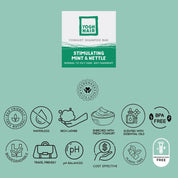 YOGHHAIR® Stimulating Solid Shampoo Mint and Nettle, 110g.